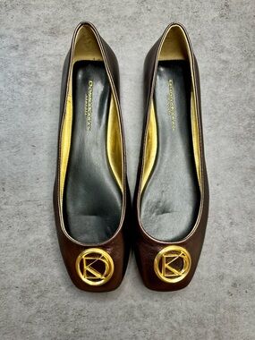Donna Karan New York Kylee Ballet Flats Size 10